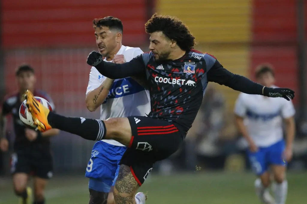 Falcón y Zampedri se volverán a ver las caras en un Clásico |  Marcelo Hernandez/Photosport
