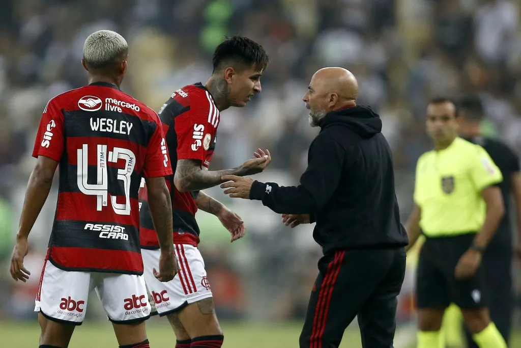 Sampaoli en su último paso por el Flamengo | Foto: Getty Images