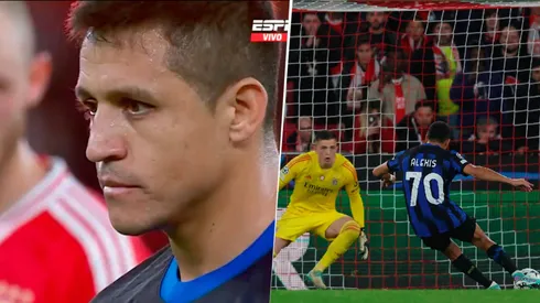 El delantero chileno marcó su segundo gol en esta temporada por el Inter