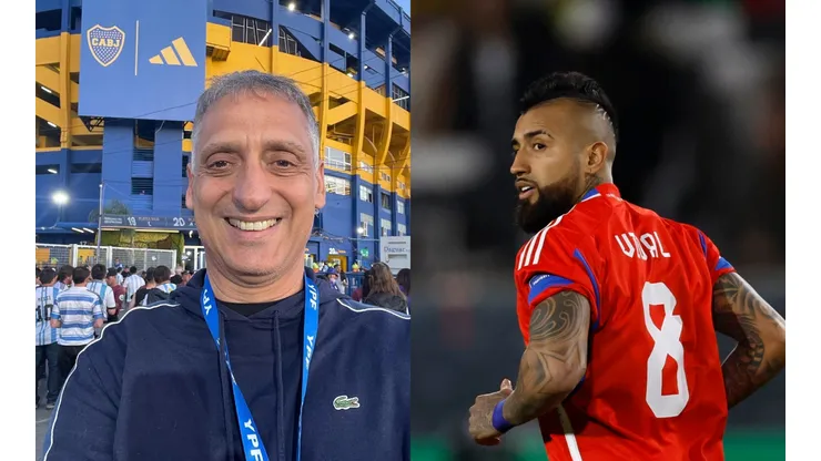 Walter Safarian se refiere a la opción de Arturo Vidal a Boca Juniors (Foto: Walter Safarian | Photosport)
