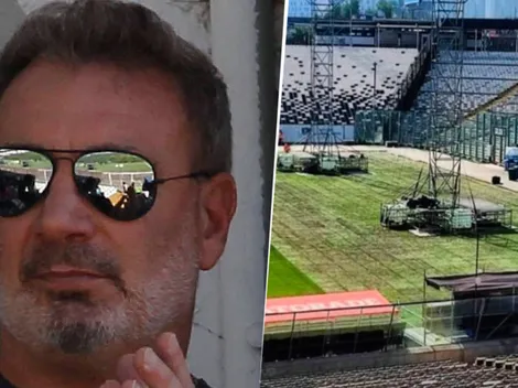 Barticciotto apunta a ByN ante paupérrimo estado de la cancha del Monumental