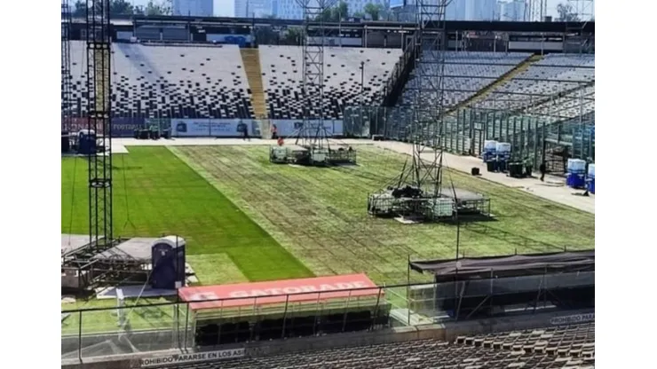 Así luce la cancha del Estadio Monumental luego de los dos conciertos de Roger Waters.