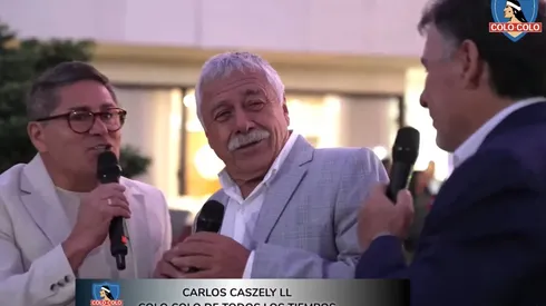 Carlos Caszely estuvo presente en la cena gala de Colo Colo de Todos los Tiempos (Foto: Colo Colo)