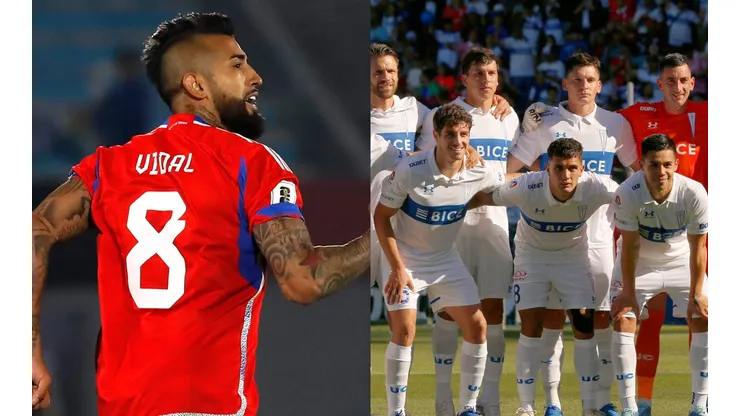 Arturo Vidal se refiere a joven futbolista de la Universidad Católica (Foto: Photosport)