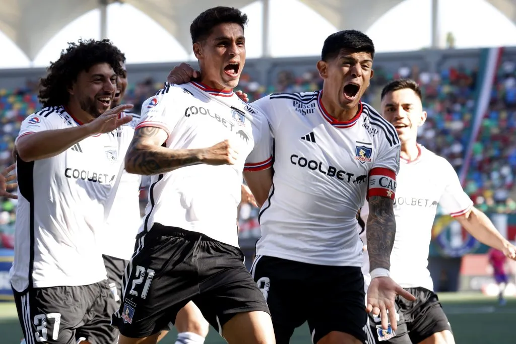 Erick Wiemberg anotó su primer gol por Colo Colo en 29 partidos disputados. (Foto: Andrés Pina/Photosport)