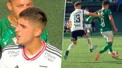 El lateral albo vio la tarjeta roja en el minuto 16 cuando ganaban por 1-0.