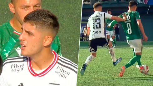 El lateral albo vio la tarjeta roja en el minuto 16 cuando ganaban por 1-0.