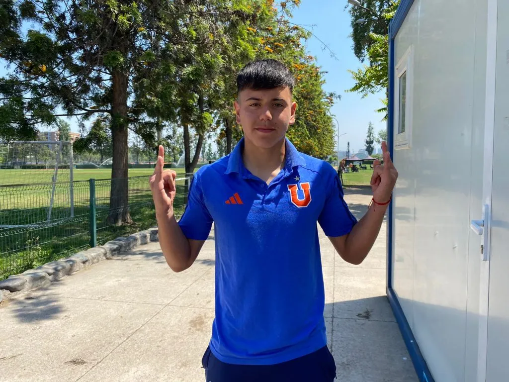 Nacho Vásquez tras el triunfo azul (Daniela Alegría)