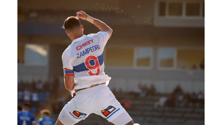 Zampedri es tetragoleador en la UC y va por la marca mayor.