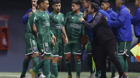 El entrenador Francisco Arrué habló en la previa del partido de Audax Italiano versus Colo Colo. (Felipe Zanca/Photosport)