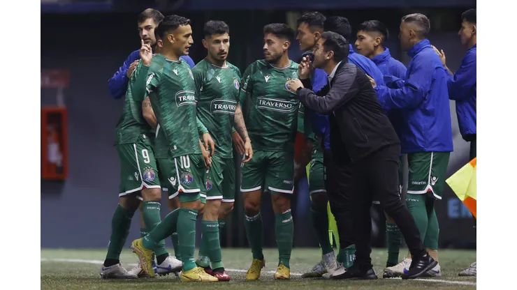 El entrenador Francisco Arrué habló en la previa del partido de Audax Italiano versus Colo Colo. (Felipe Zanca/Photosport)