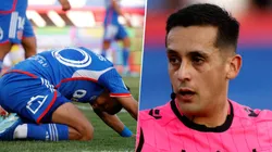 Manuel Vergara acumula cinco rojas contra la U en los últimos tres partidos que dirigió al Bulla