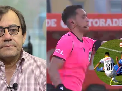 Díaz explota contra el arbitraje tras polémico penal en el U. de Chile vs Coquimbo