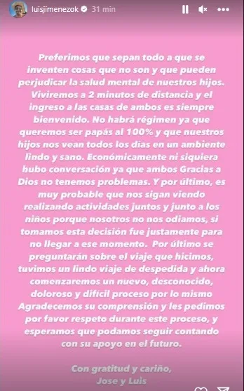 La parte final del anuncio (Instagram)