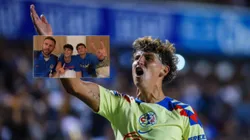 QUERETARO, MEXICO - SEPTEMBER 20: Igor Lichnovsky of America celebrates after scoring the team's second goal during the 2nd round match between Queretaro and America as part of the Torneo Apertura 2023 Liga MX at La Corregidora Stadium on September 20, 2023 in Queretaro, Mexico. (Photo by Manuel Velasquez/Getty Images)