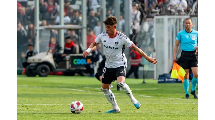 Pablo Parra será baja en Colo Colo para el partido contra Audax Italiano. (Foto: Guillermo Salazar)