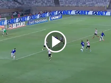 La desafortunada jugada de Gary Medel que puso en riesgo la permanencia de Vasco da Gama (VIDEO)