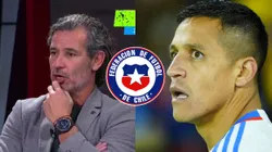 Dante Poli no quedó conforme con Alexis Sánchez.