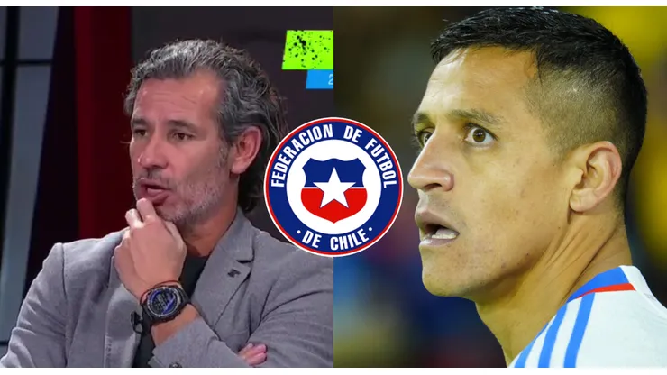 Dante Poli no quedó conforme con Alexis Sánchez.