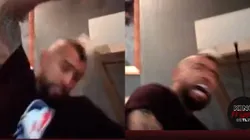 Arturo Vidal tuvo interrumpción en su transmisión tras gol que se perdió Víctor Dávila (Foto: Twitch: Kingarturooficial23)