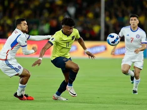 Ecuador venció con lo justo a la Selección Chilena que fue de menos a más con Nicolás Córdova