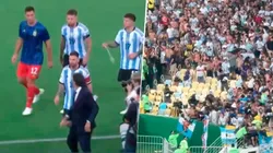 Graves incidentes se registraron entre hinchas de Argentina y la policía brasileña