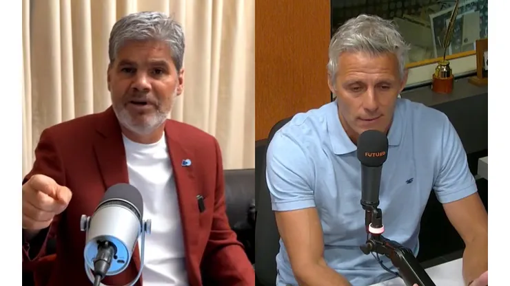 Juan Cristóbal Guarello le responde a Waldemar Méndez (Foto: La Hora de King Kong | Futuro Fútbol Club)