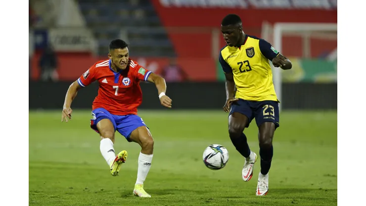 La Roja visita a Ecuador en Quito.