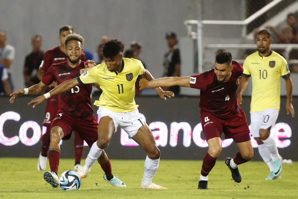 Ecuador viene de empatar sin goles ante Venezuela en Maturín (Getty Images)