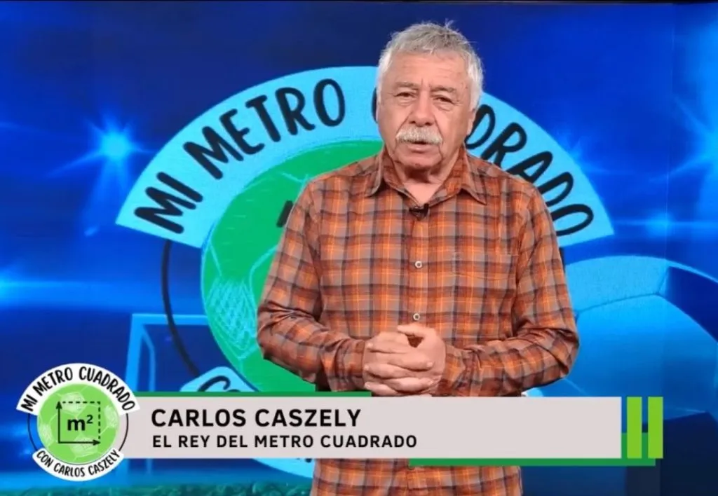 En el último tiempo Carlos Caszely se encontraba conduciendo el programa “Mi Metro Cuadrado” a través del canal de YouTube de La Hora.