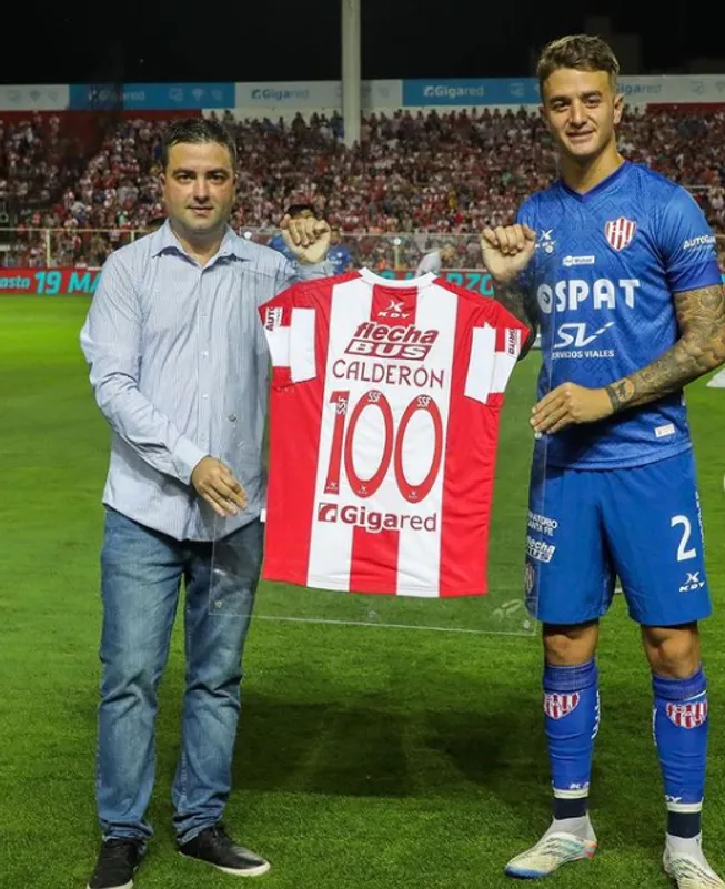 Calderón es uno de los jugadores más regulares del Tatengue | FOTO: Instagram