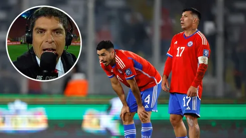 Romai Ugarte barre con los referentes de La Roja y con toda la Selección Chilena