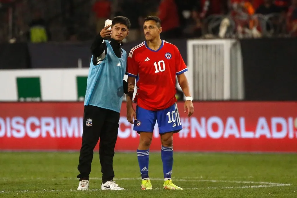 Sánchez no está para nada conforme con jugar en el Monumental |  FOTO: Jonnathan Oyarzun/Photosport