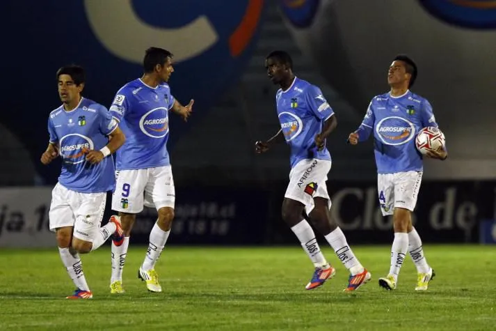 Pérez en su corta estadía en el fútbol chileno | Foto: Archivo