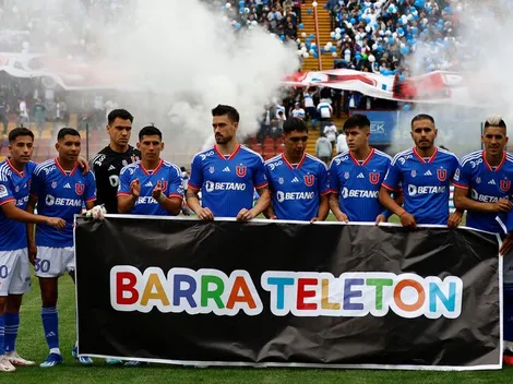 La formación de la U para enfrentar a Huachipato