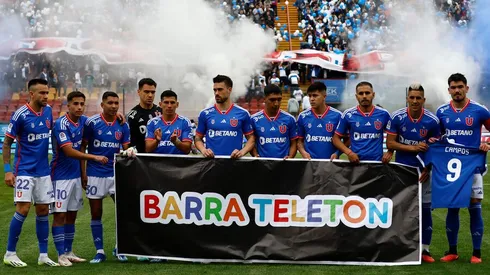 La formación de la U para enfrentar a Huachipato