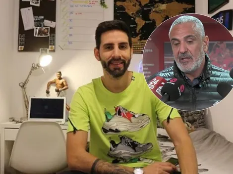 Maks Cárdenas barre con Pablo Milad