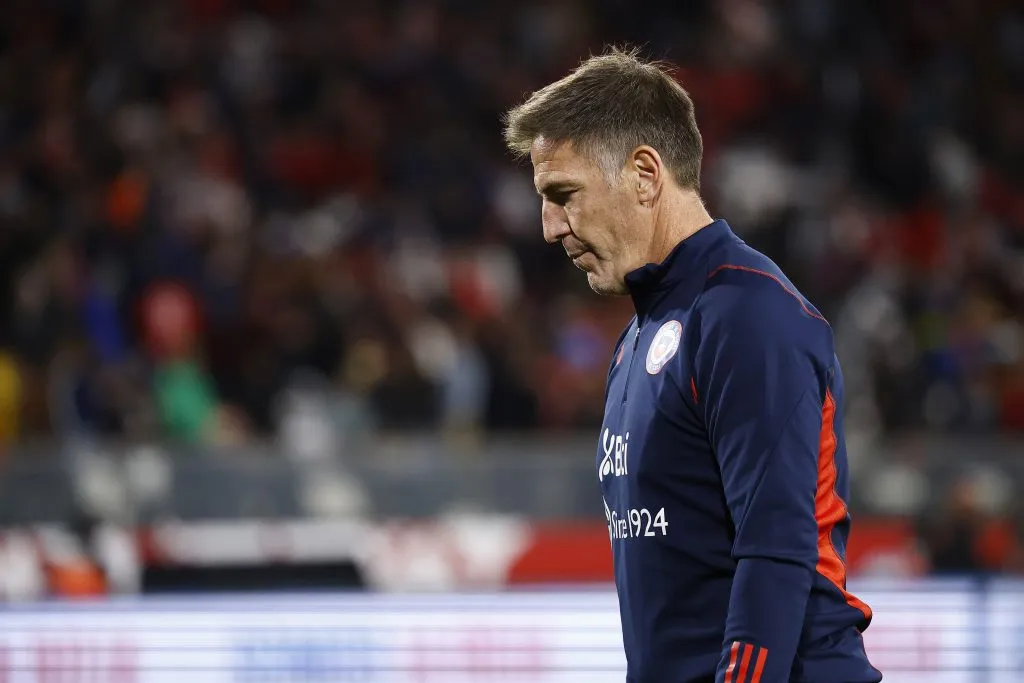 Eduardo Berizzo renunció a la dirección técnica de la Selección Chilena. (Foto: Dragomir Yankovic/Photosport)