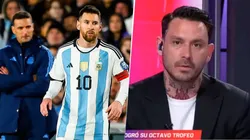 Scaloni salió en defensa de Messi y respondió a Pinilla