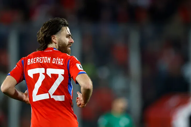 Ben Brereton: El peor calificado en Chile ante los guaraníes (Photosport)