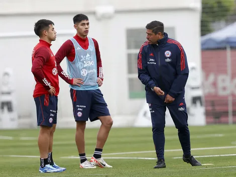FOTOS: Así fueron las primeras horas de Nicolás Córdova al mando de la Selección Chilena