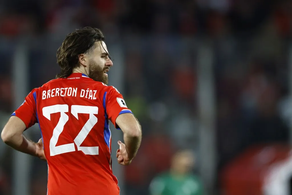 Ben Brereton fue el peor de La Roja (Photosport)