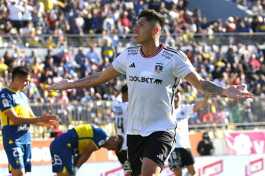 El último partido entre Colo Colo y Everton terminó en victoria para los albos por 2-1 en Viña del Mar. (Foto: Sebastián Cisternas/Photosport)