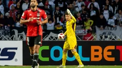 El joven arquero Martín Ballesteros tuvo un debut soñado por Colo Colo. (Foto: Guillermo Salazar)