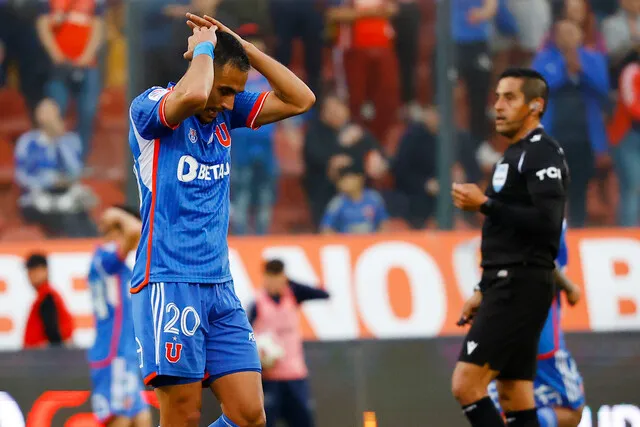 Mateos fue el jugador que más lesiones sufrió en la U durante el 2023 (Photosport)