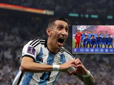 La despedida de jugador de la U a Ángel Di María
