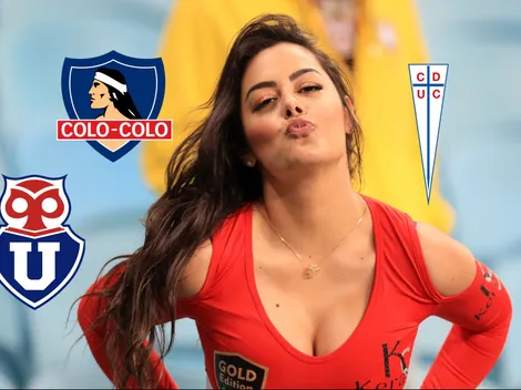 ¿Colo Colo, la U o la UC? Famosa modelo paraguaya despeja las dudas sobre su equipo favorito: "En Chile podría elegir..."