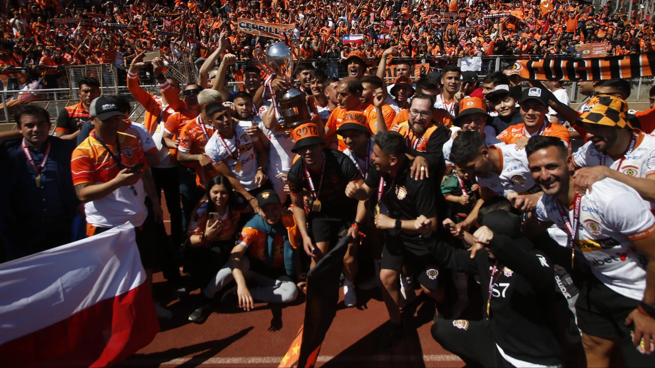 Lo que era una fiesta, se transformó en una lamentable noticia | FOTO: Jose Roblres/Photosport