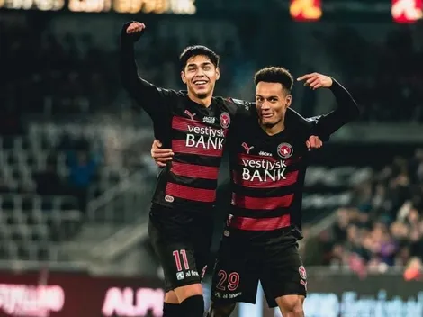 Video: Darío Osorio se adueña del "gol del mes" en el Midtjylland