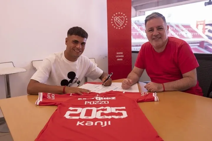 Tomás Pozzo tiene vínculo con Independiente y es seguido por Huachipato (Prensa Independiente)